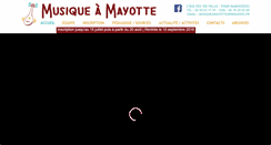 Desktop Screenshot of musiqueamayotte.com